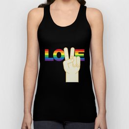 Peace and Love Tank Top