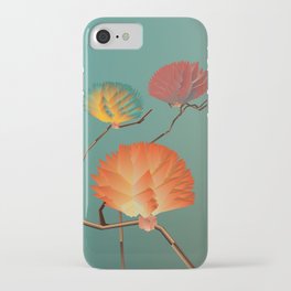 Origami Forest Birds  iPhone Case