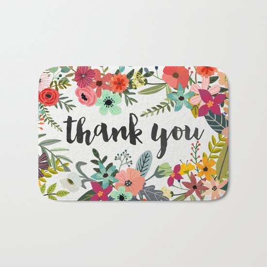 Thank You Bath Mat