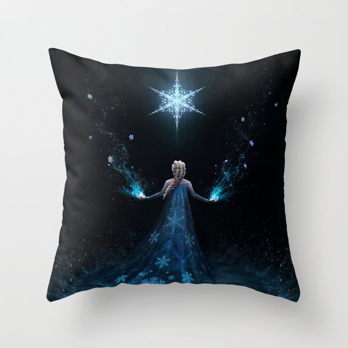 Frozen Throw Pillow by westling | Society6