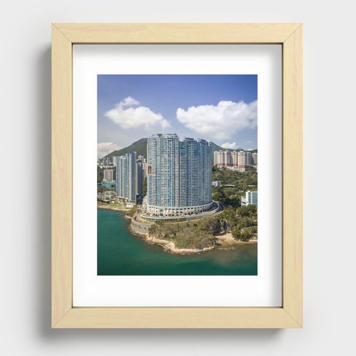 Room with a view Recessed Framed Print