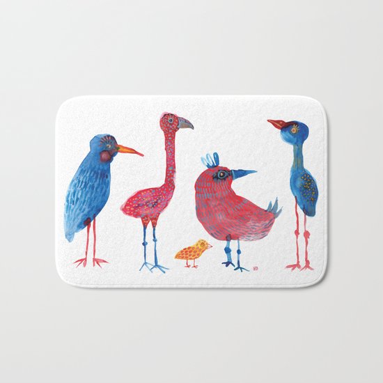 Tiny Yellow Fellow Bath Mat