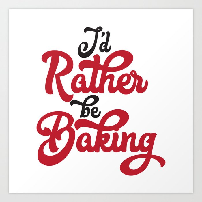 baking art print
