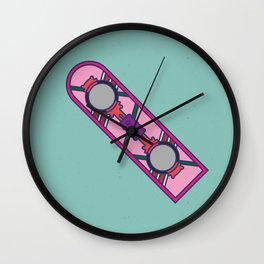 Hoverboard - Back to the future series Wall Clock