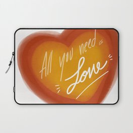 All you need is love Laptop Sleeve