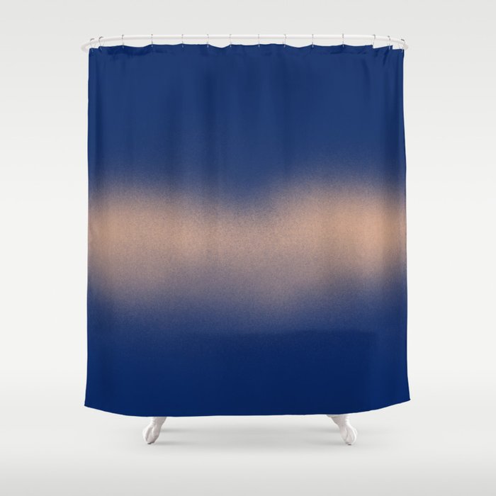 Beige cloud abstract Shower Curtain