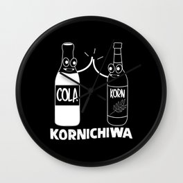 Cola And Grain - Kornichiwa Wall Clock