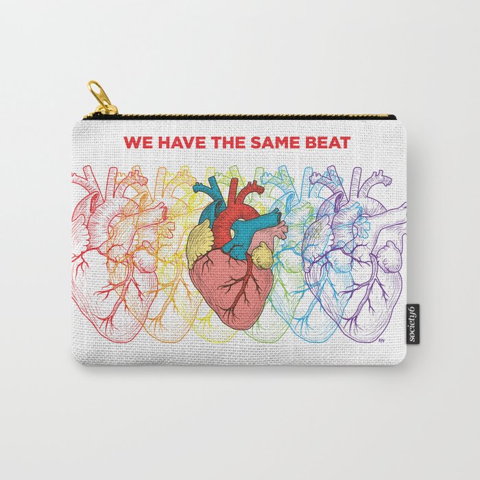 We have the same beat - PRIDE Carry-All Pouch
