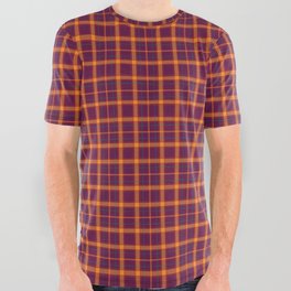 Plaids Pattern 001#021 All Over Graphic Tee