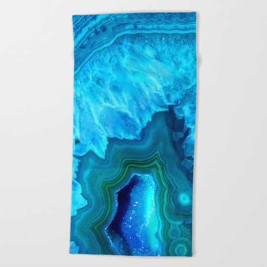 Crystal beauty Beach Towel