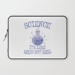 Science - It's Like Magic But Real - Funny Science Laptop Sleeve