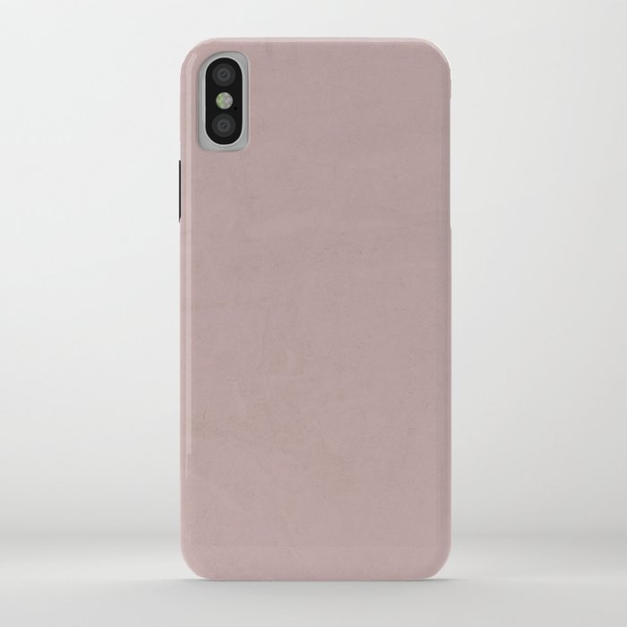 Simply Clay Pink iPhone Case