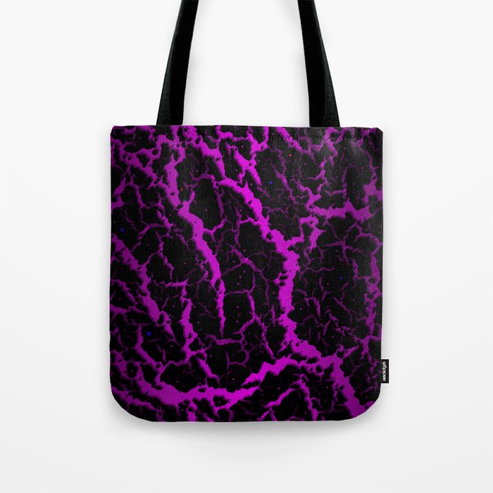 Cracked Space Lava - Purple/Pink Tote Bag
