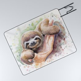 Sloth Picnic Blanket