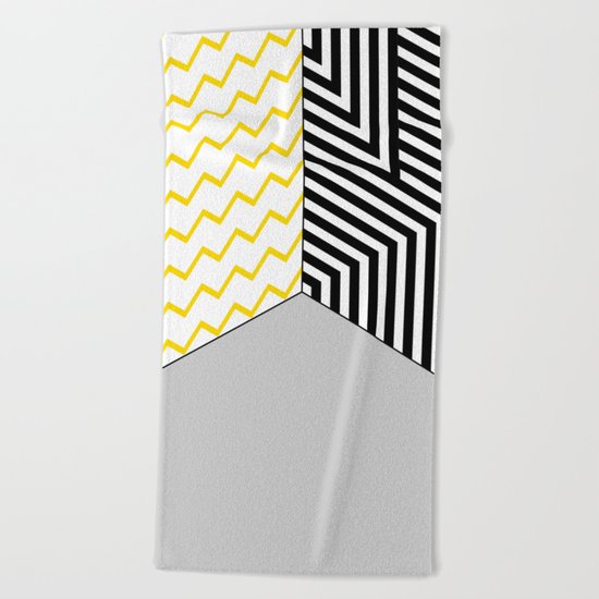 Geometric Circle #2 Beach Towel