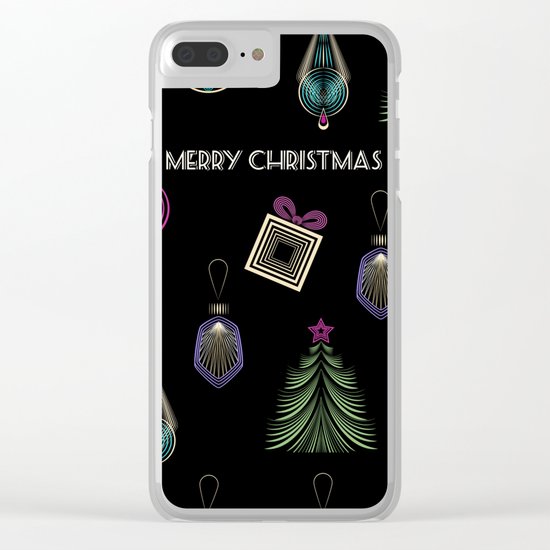 Getting ready for Christmas. Gifts! Clear iPhone Case