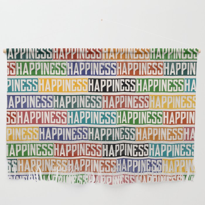 Happiness Colorful light Wall Hanging