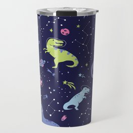 Dinosaurs in Space Travel Mug