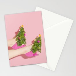 Deck the Heels Stationery Card