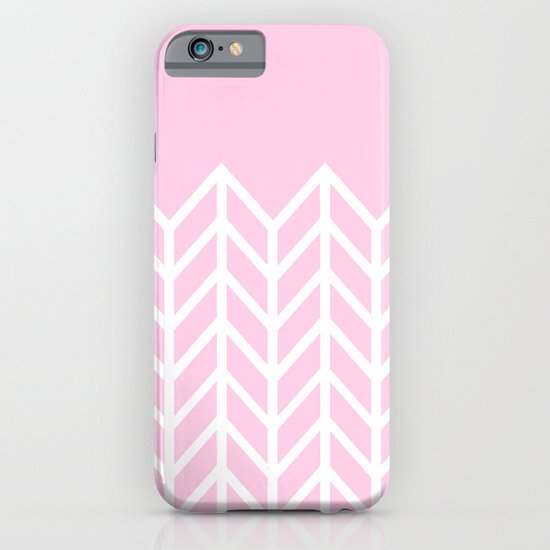 LACE CHEVRON (PINK) iPhone & iPod Case