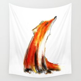 Wise Fox Reverse Wall Tapestry