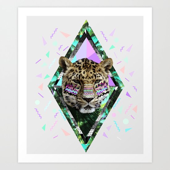 ▲SAFARI WAVES▲ Art Print