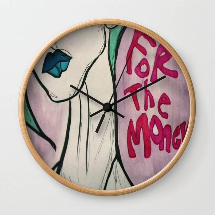 For the Money Wall Clock