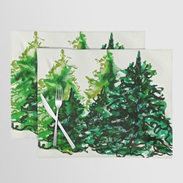 Snowy Boughs Placemat