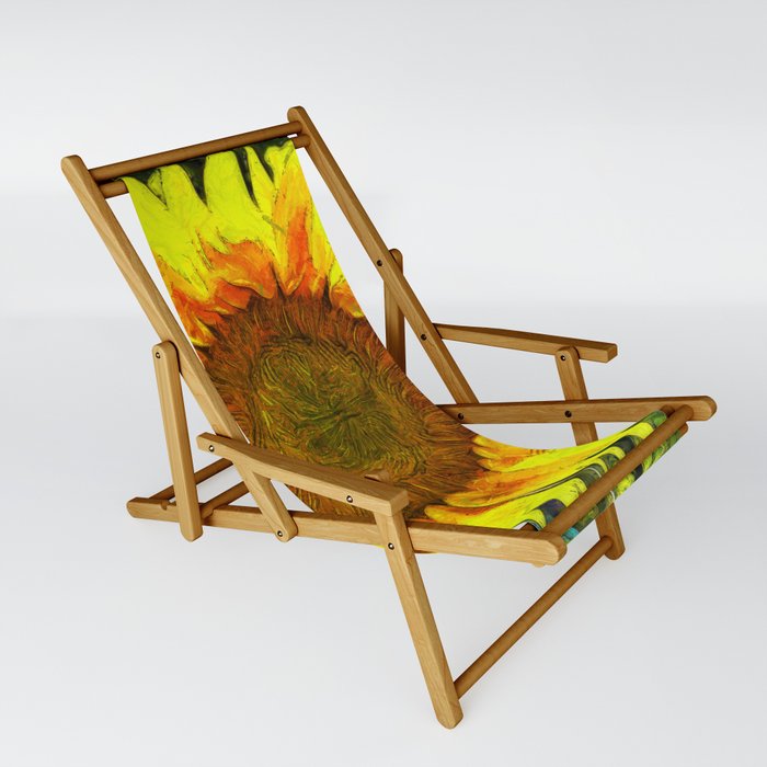The Sunflower Sling Chair By Markkiverphotography Society6
