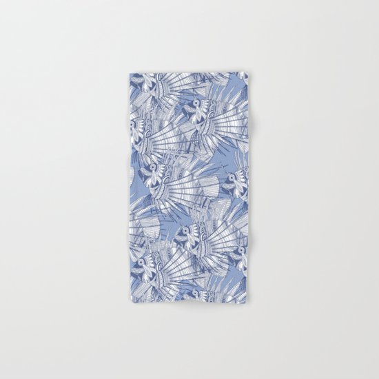 fish mirage blue Hand & Bath Towel