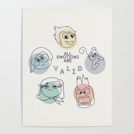 All Emotions Are Valid Poster