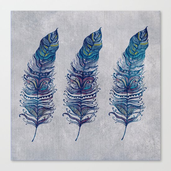 Light as a feather Canvas Print