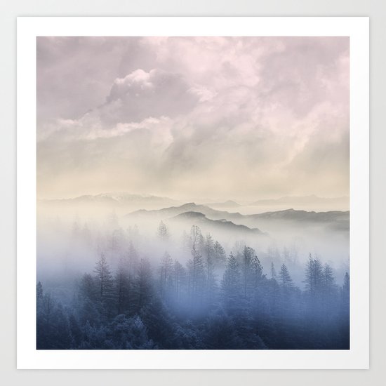 Pastel vibes 56 Art Print