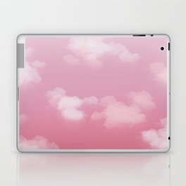 Beautiful Pink Sky with cloud Laptop Skin