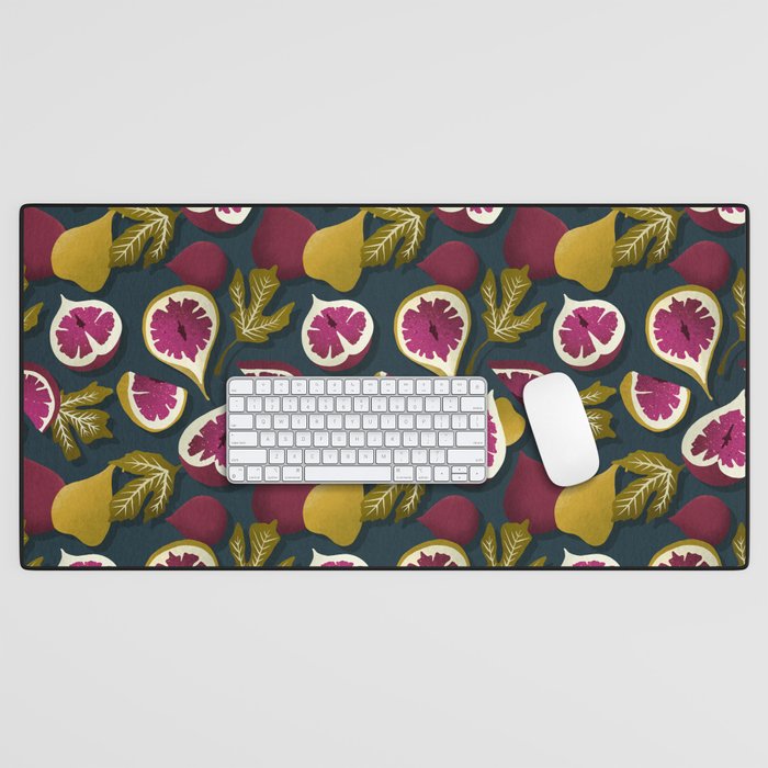 Fig Collection – Teal Desk Mat