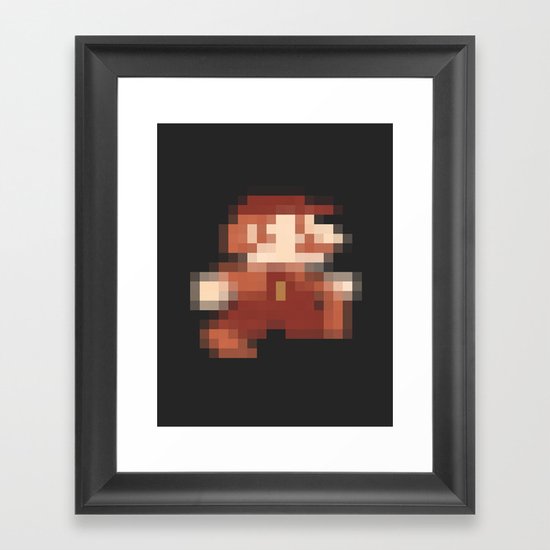 Mario Framed Art Print