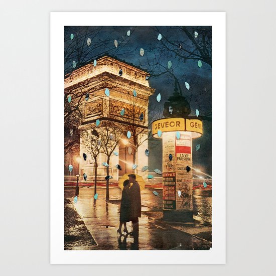 Rain Cant Touch Us Art Print