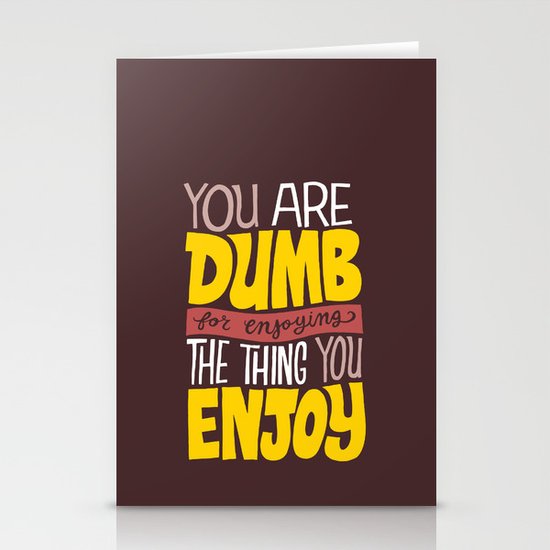 Internet Comments Stationery Cards