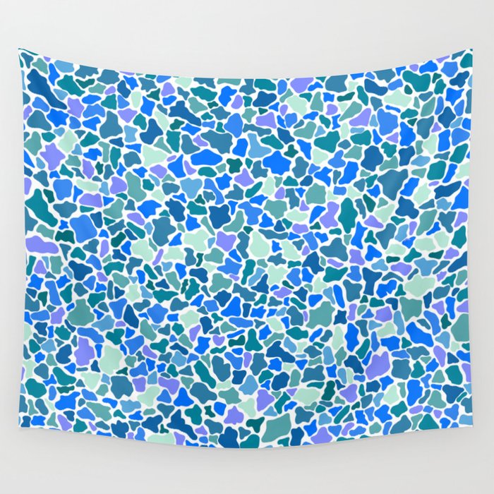 Colorful Mosaic 16 Wall Tapestry