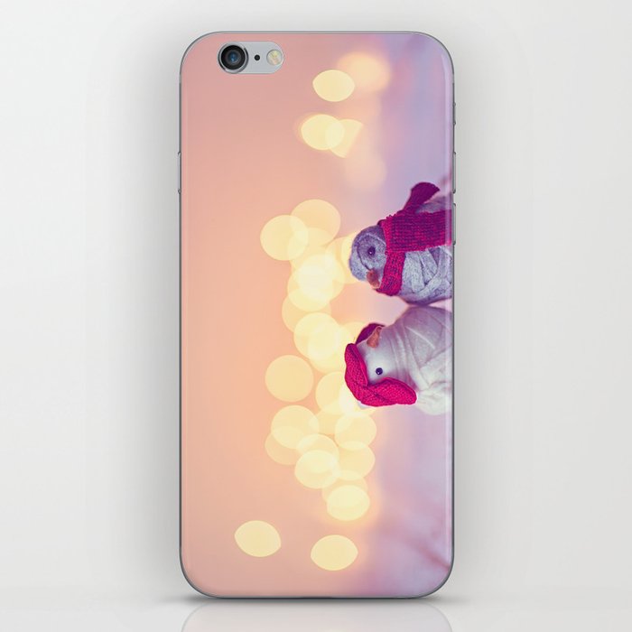 Happy Holidays, Christmas and Winter Photography iPhone Skin