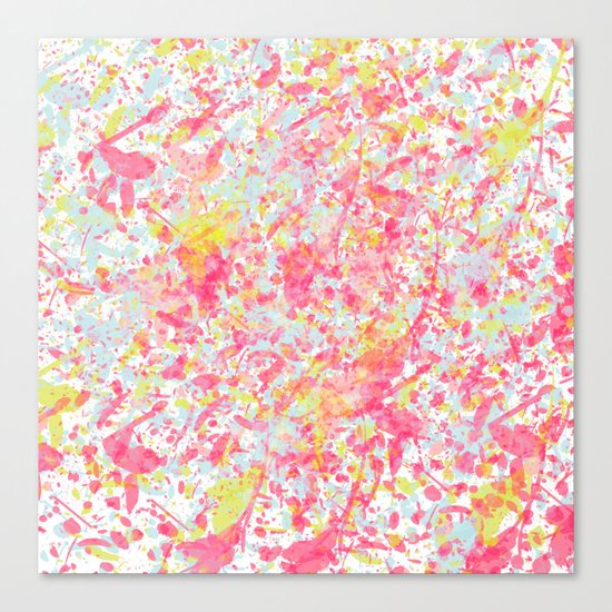Explosion of blossoms Canvas Print