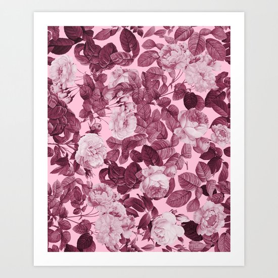 Floral Pattern Art Print