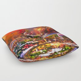 Origin of the World, Garden of Eden Floor Pillow