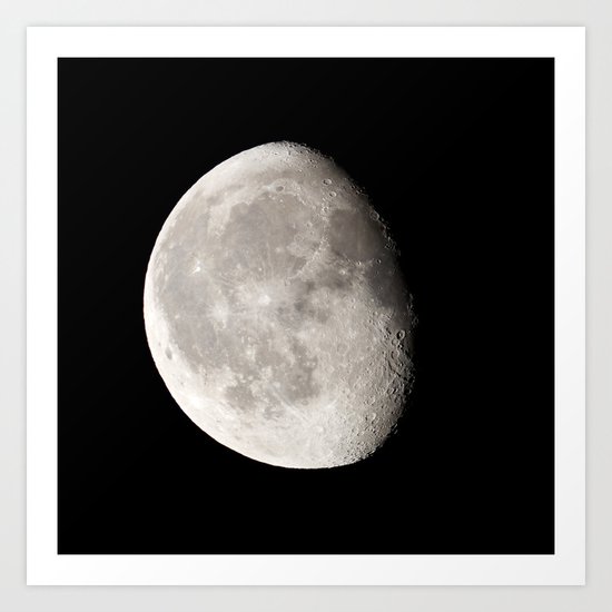 Waning Moon Art Print