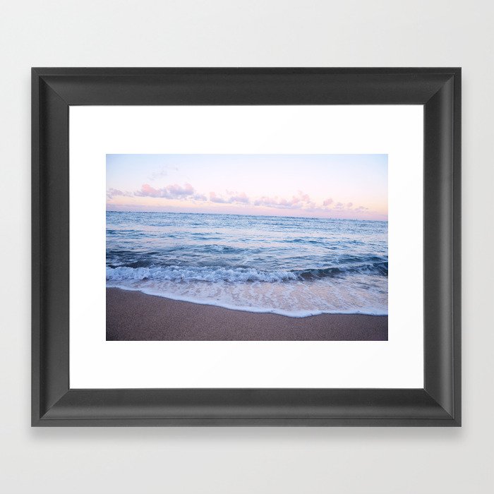 Ocean Morning Framed Art Print