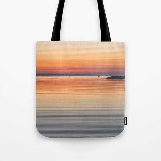 Ripples sea and sky Tote Bag