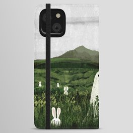 White Rabbits iPhone Wallet Case