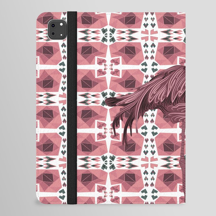 Modern Flamingo iPad Folio Case