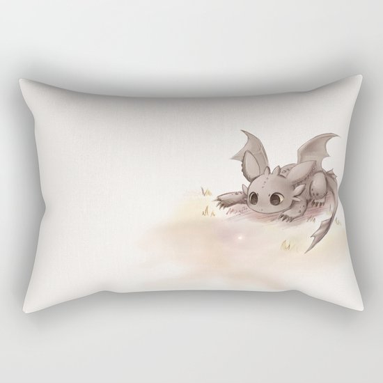 Toothless Rectangular Pillow