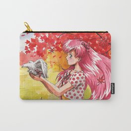 A letter to my Love Wedding Peach Carry-All Pouch